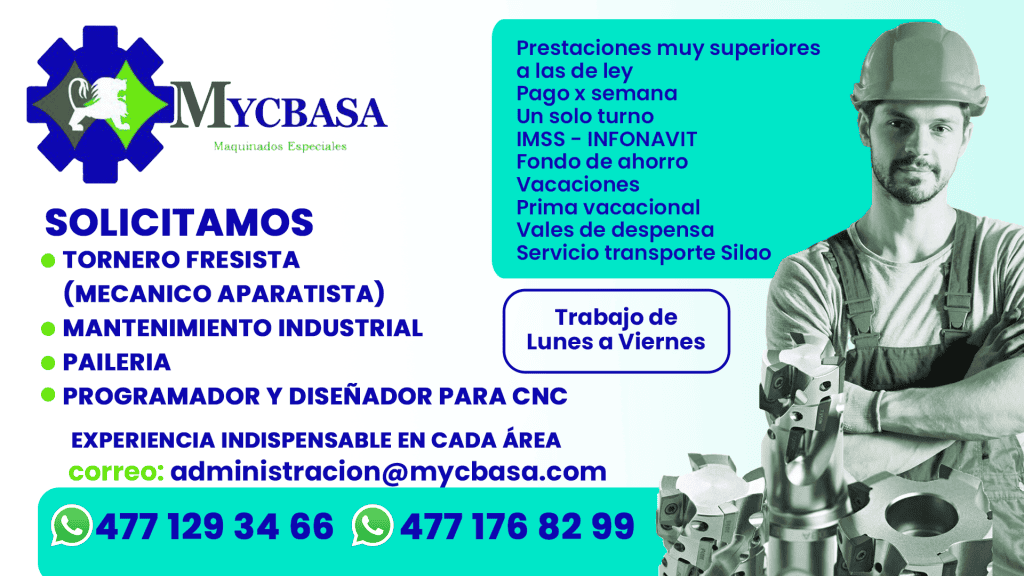 Tornero Fresista (Mecánico Aparatista)