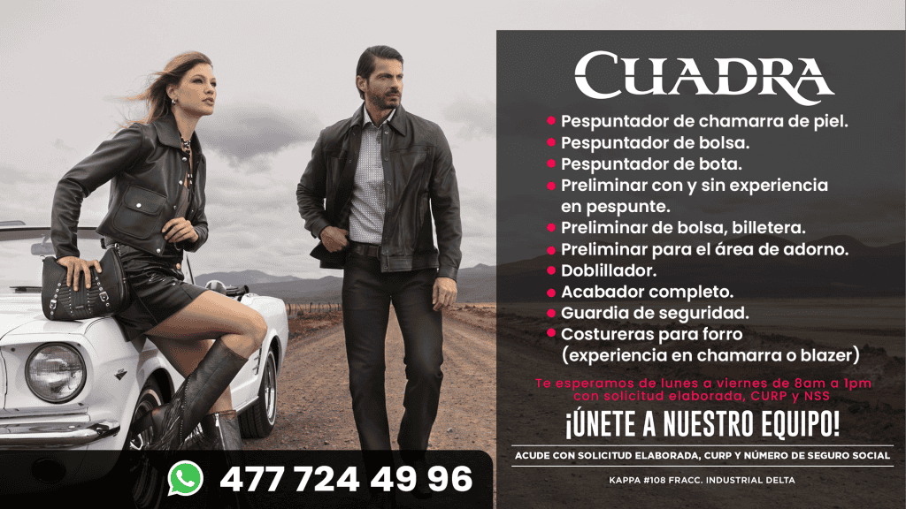 Pespuntador de chamarra de piel