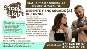Gerente y encargado(a) de turno
