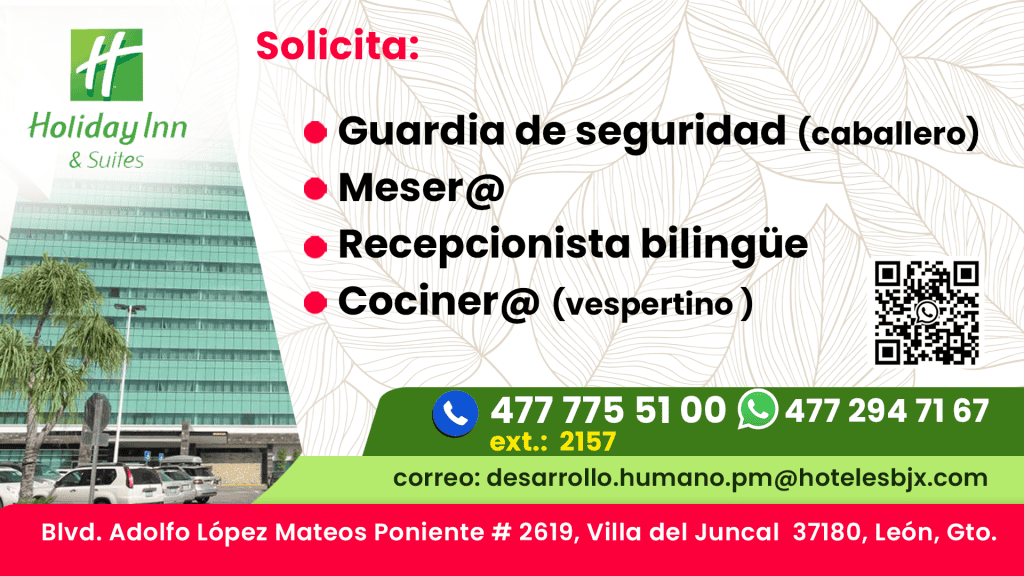 Guardia de seguridad(caballero)