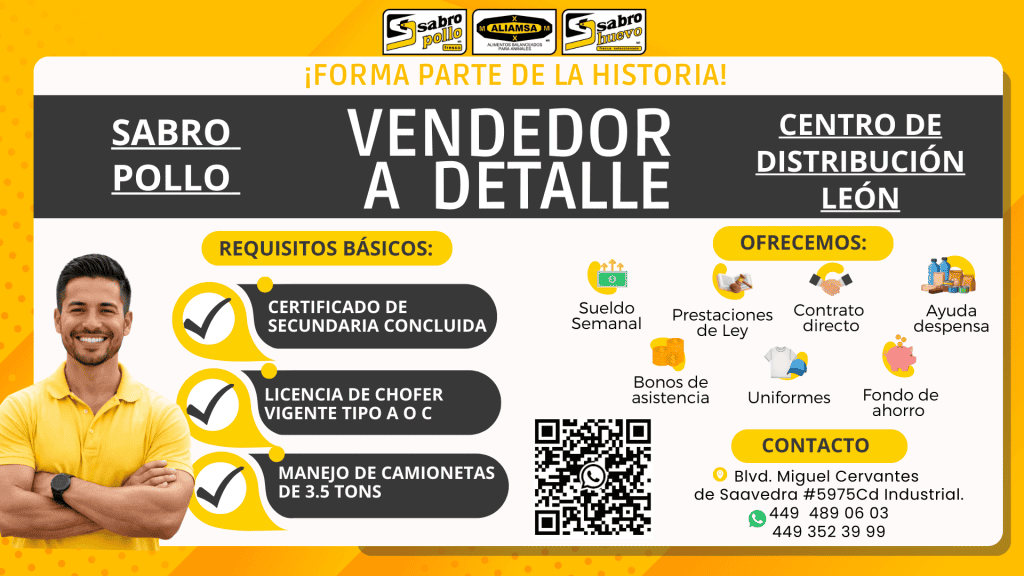 VENDEDOR A DETALLE-LEÓN