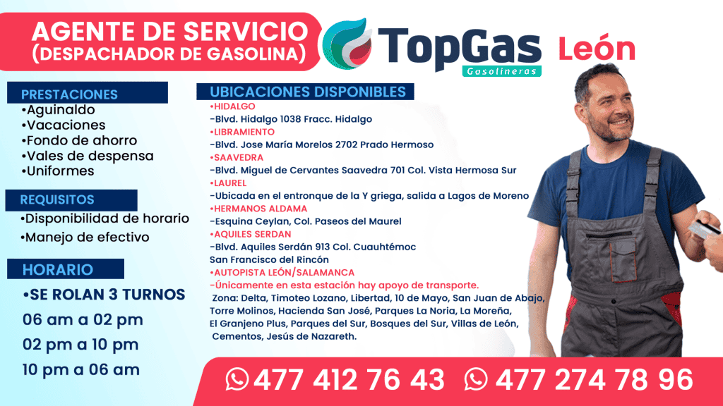 TopGas Agente Leon