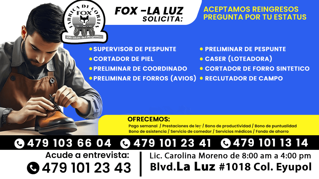 Preliminar de pespunte  (Fox- La Luz)