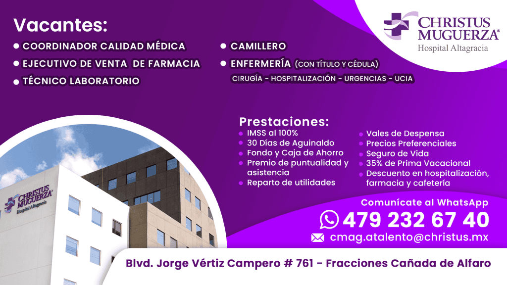 Coordinador calidad médica