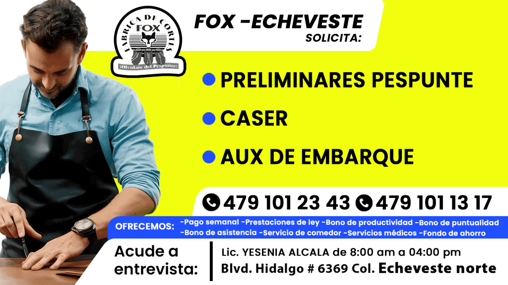 Preliminares pespunte (Fox-Echeveste)