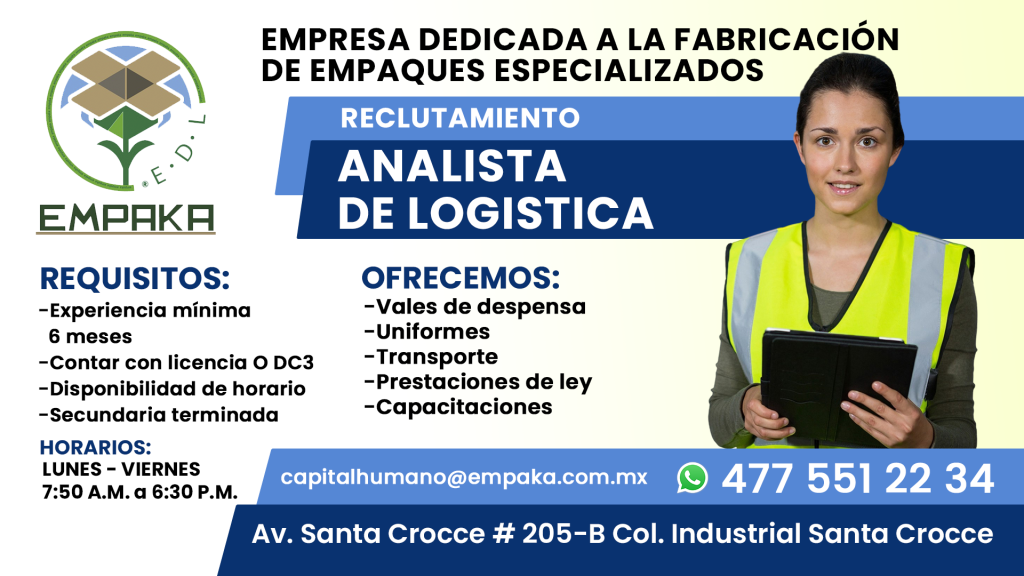 Analista de logística