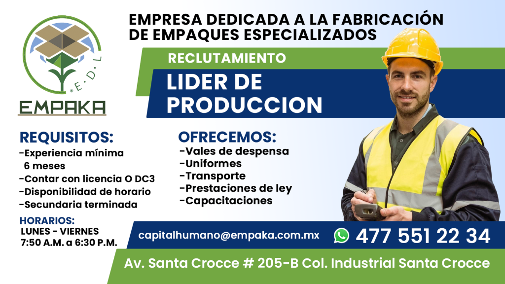 Lider de producción