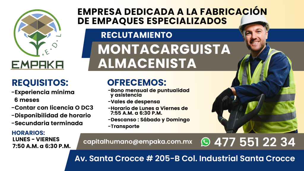 Empaka montacarguista