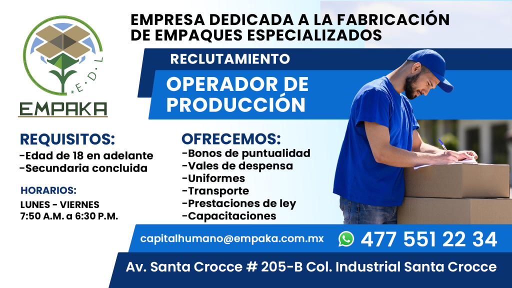 Empaka operador