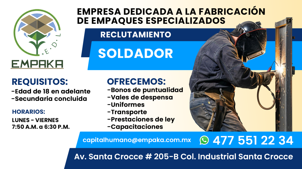 Empaka soldador