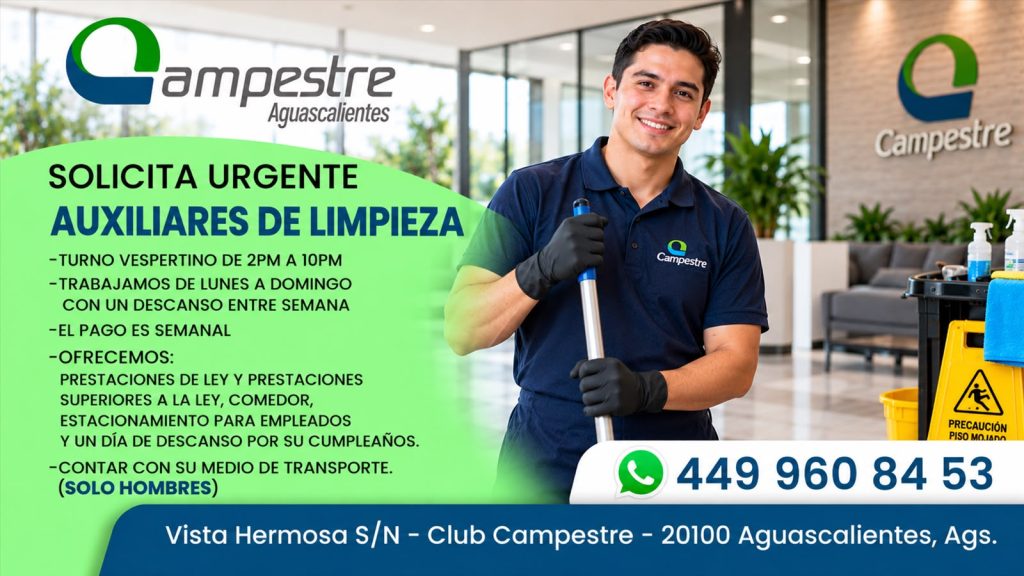 Auxiliares de limpieza