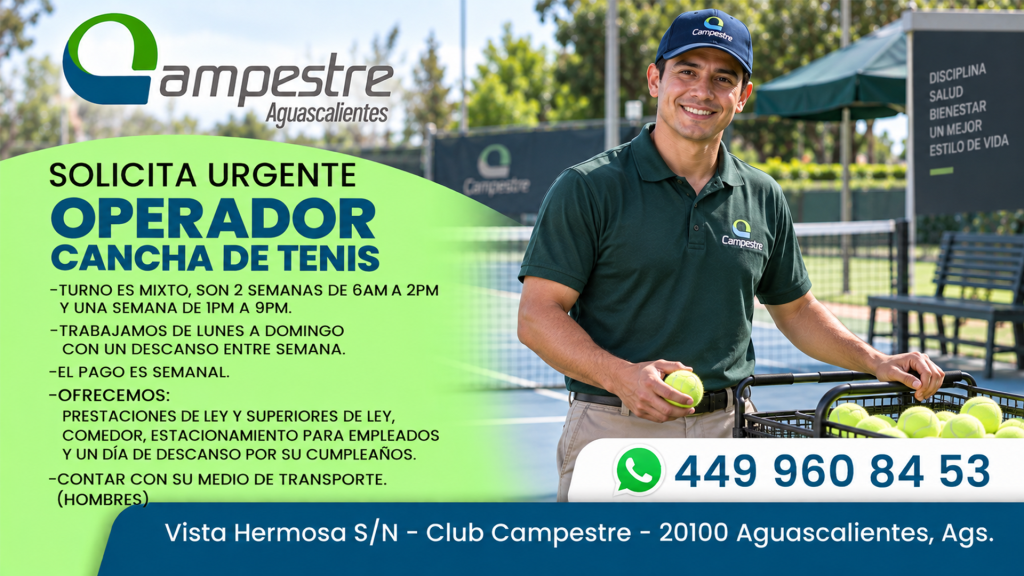 Campestre Op cancha de tenis