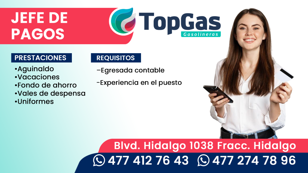TopGas jefe de pagos (1)