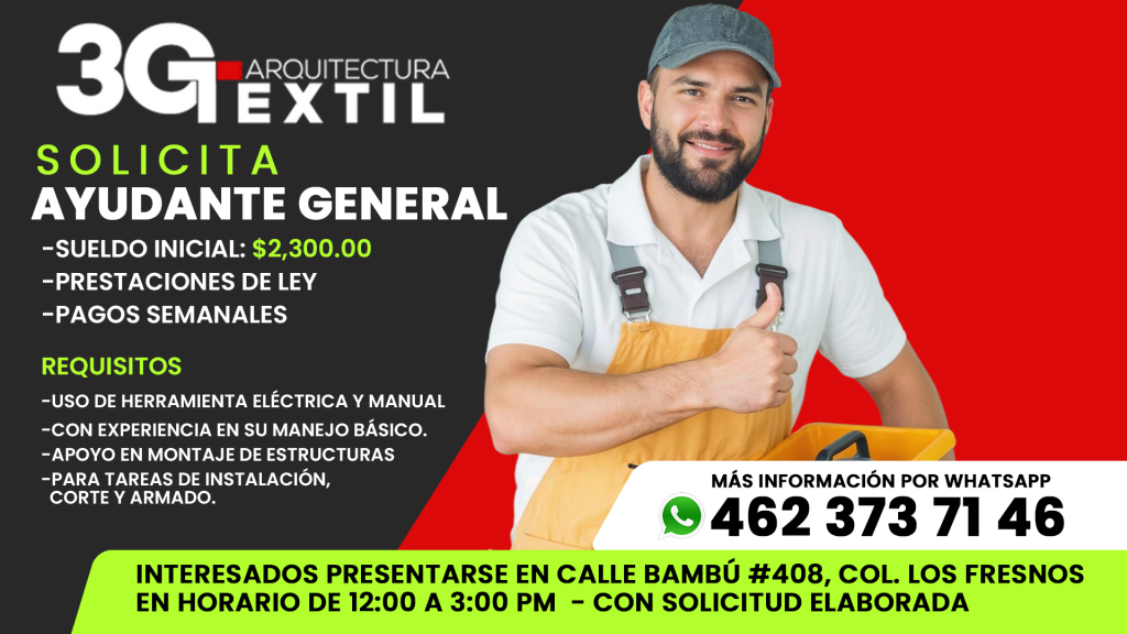 3G Textil Ayudante