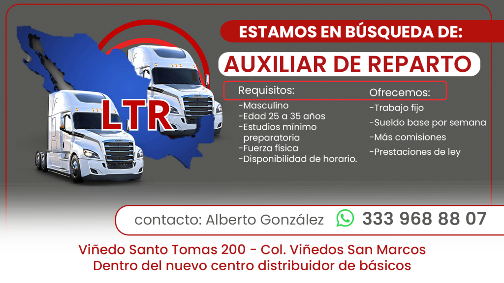 LTR logistica Aux reparto
