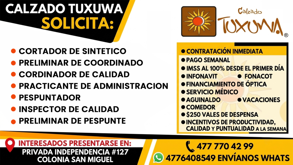 Tuxuwa calzado