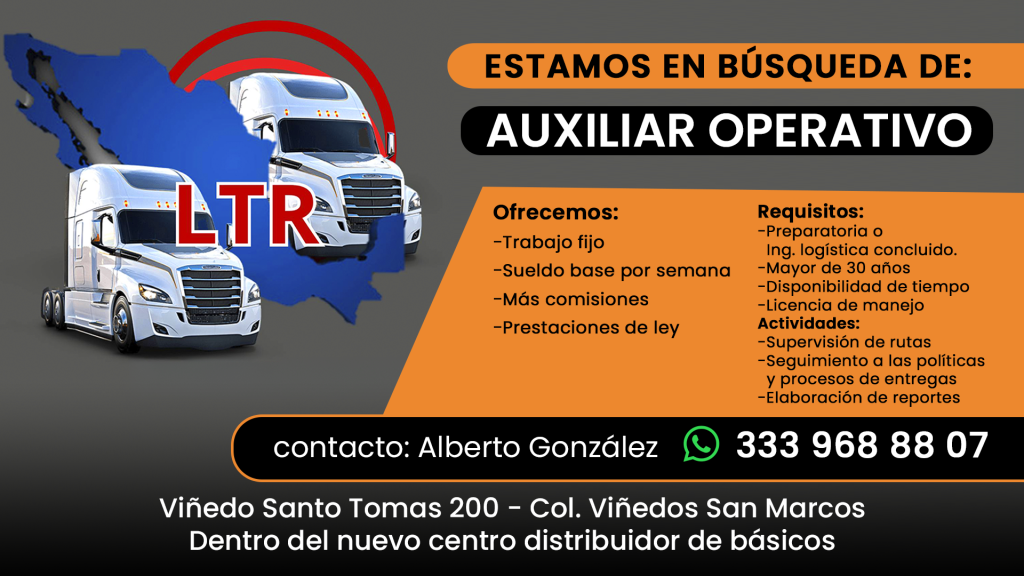 LTR logistica aux operativo