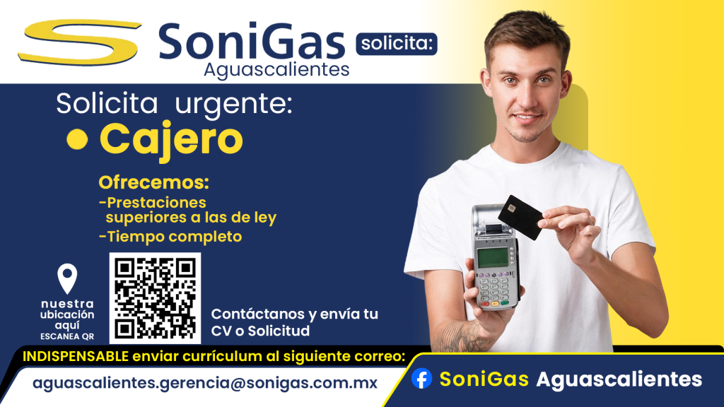 SoniGas cajero